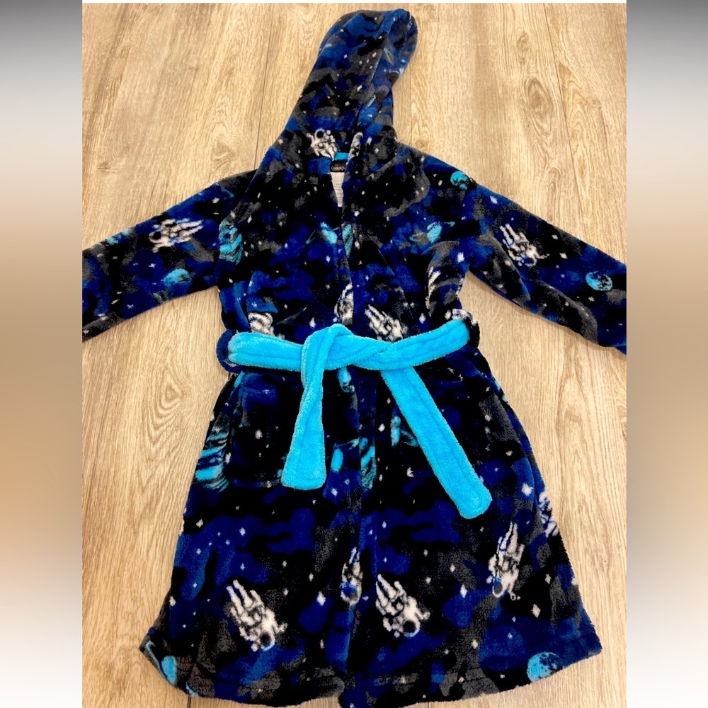 Cuddl Duds Small 4/6 Space Robe